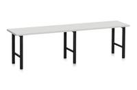 Sittbänk 1500mm ljusgrå laminat
