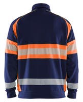 VARSELTRÖJA MARINBLÅ/VARSELORANGE M