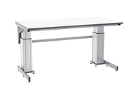 Arbetsbord W600 1600x800mm grå laminat