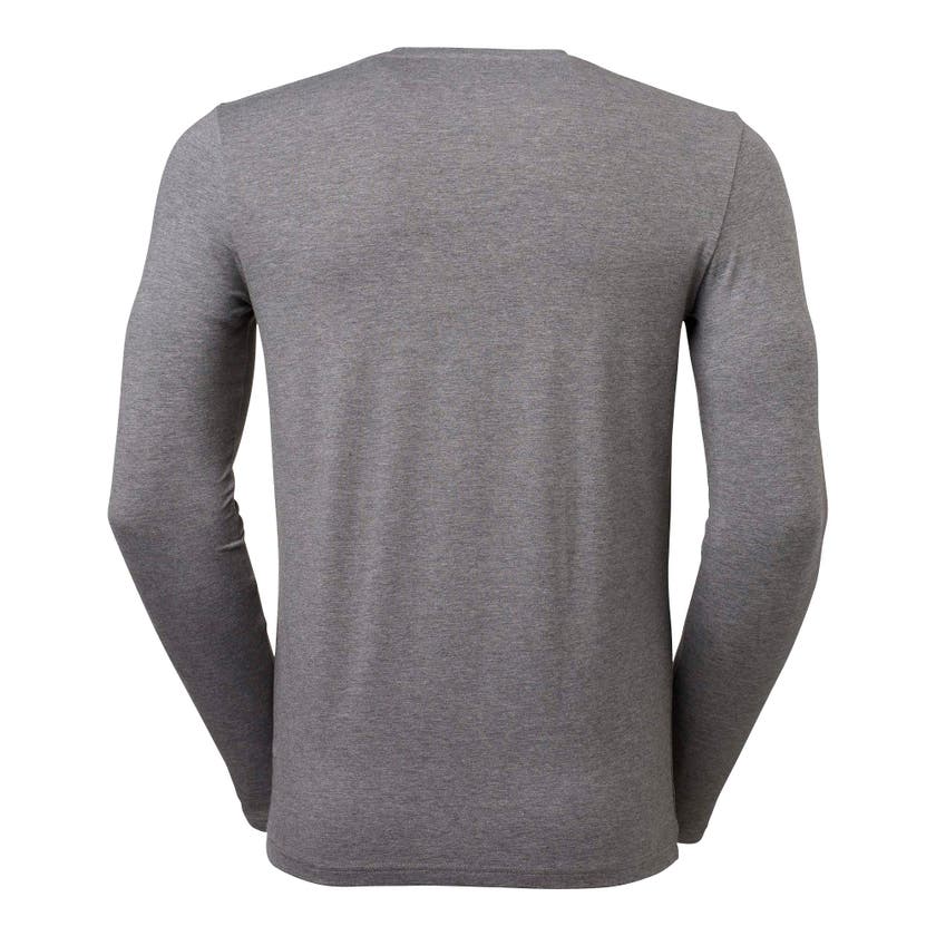 T-SHIRT LEO MS RN LS OCS M GRÅ