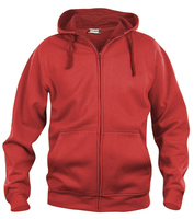 BASIC HOODY FZ HERR RÖD S