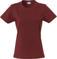 BASIC-T DAM BURGUNDY M