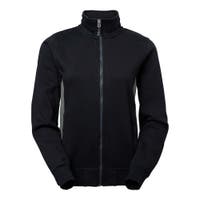 LUCY ZIP COLLAR SVART/GRÅ M