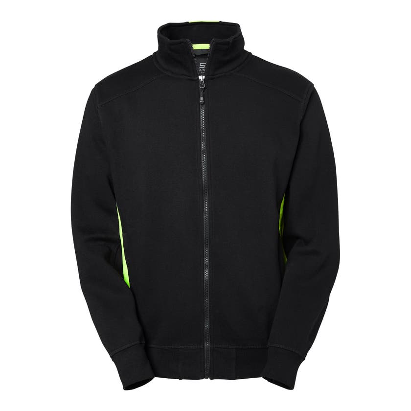 LINCOLN ZIP COLL SVART/GUL L