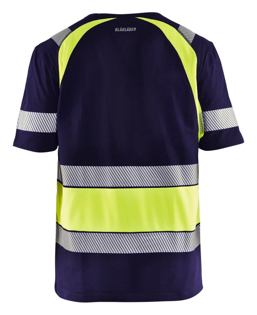 T-SHIRT 34211030 MARIN/GUL 3XL