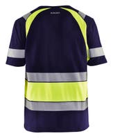 T-SHIRT 34211030 MARIN/GUL 3XL