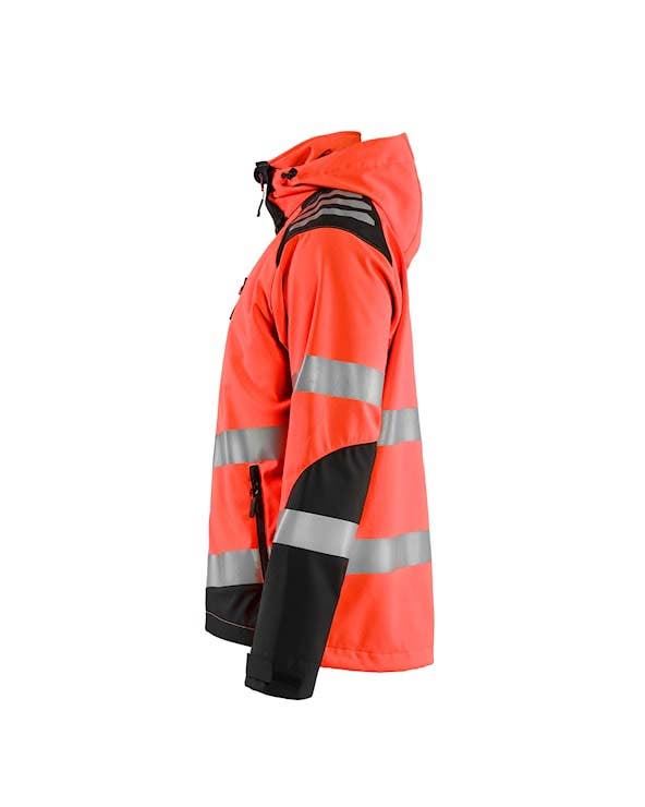JACKA 44912513 RÖD/SVART M