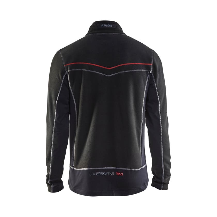 FLEECEJACKA 49971010 SVART XS