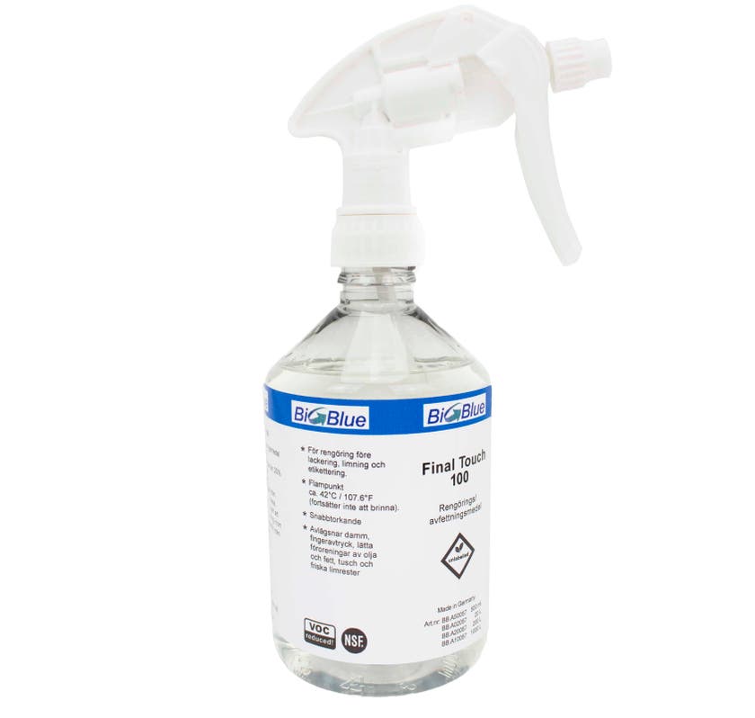 FINAL TOUCH 100 500 ML SPRAY RENGÖRINGSMEDEL