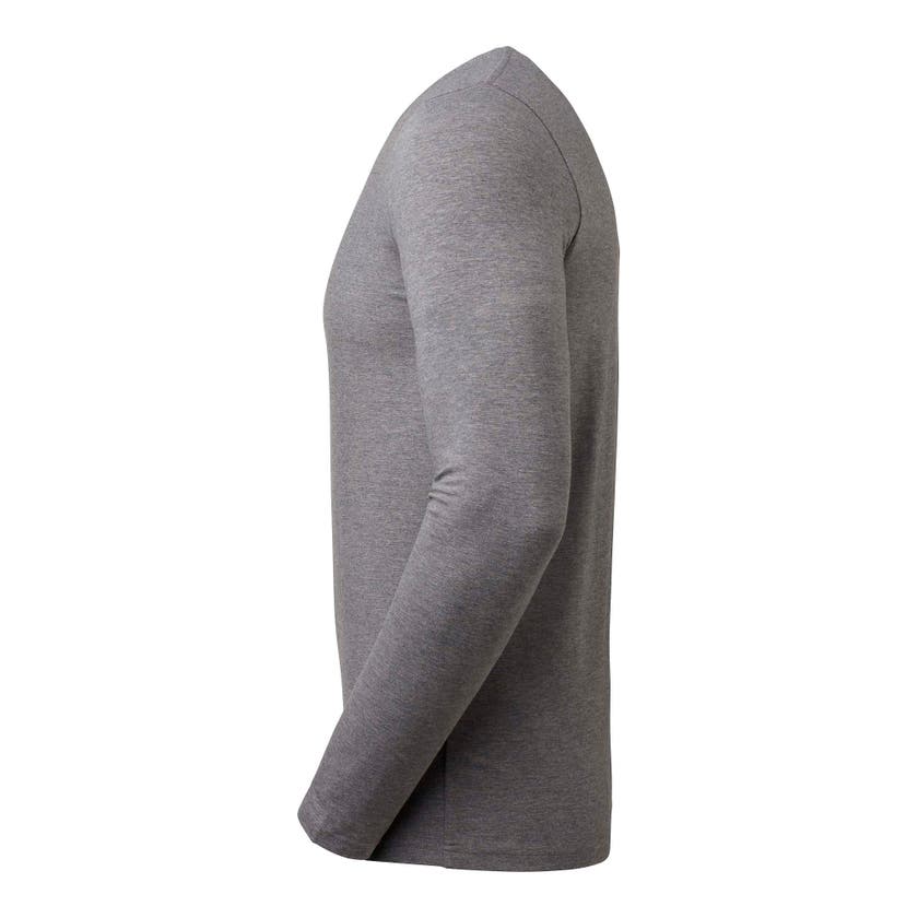 T-SHIRT LEO MS RN LS OCS M GRÅ