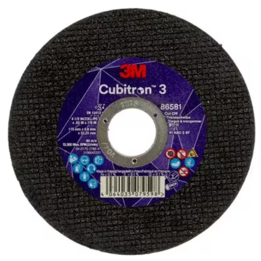 CUBITRON 3 CUT-OFF WHEEL, 8658