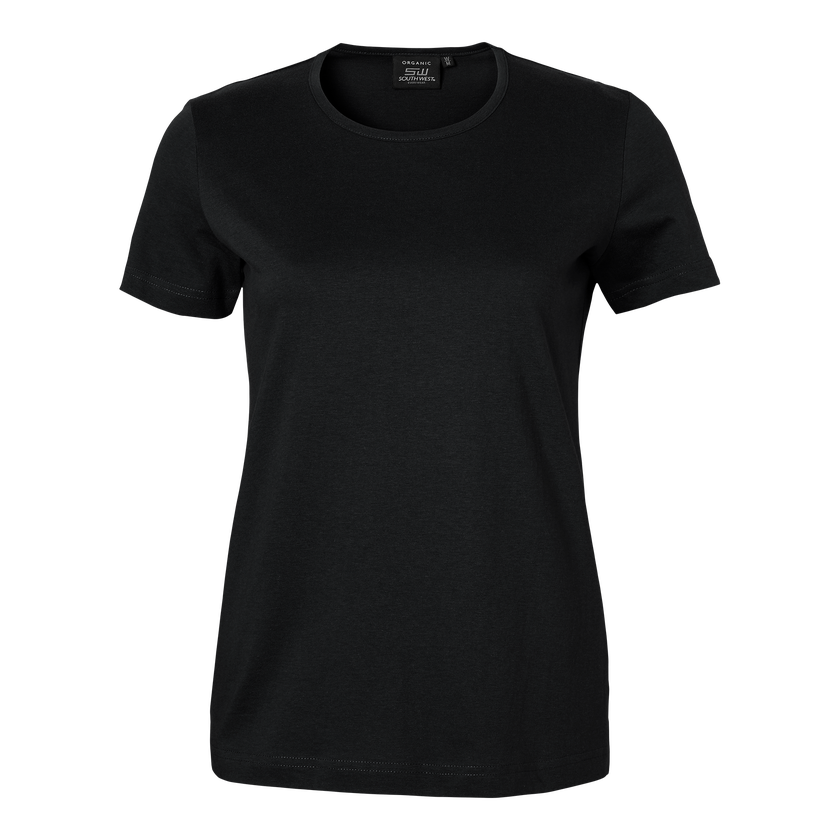 T-SHIRT VENICE GOTS SVART XXL