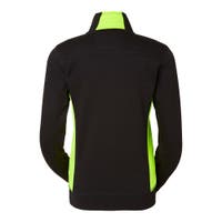 LUCY ZIP COLLAR SVART/GUL L