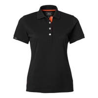 WERA POLO LDS SVART/ORANGE S South West