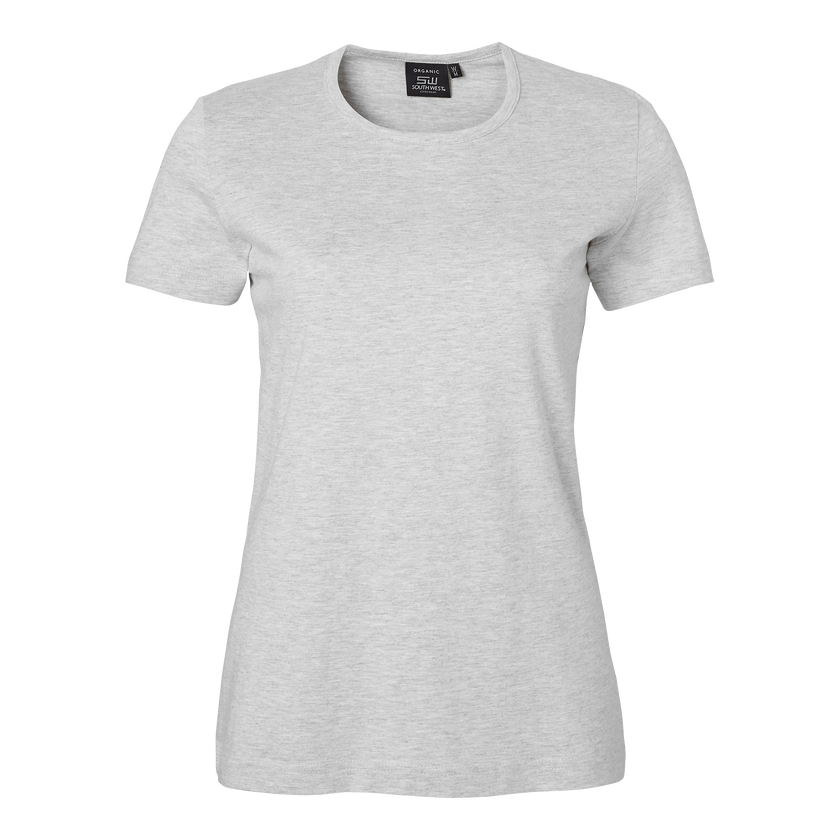 T-SHIRT VENICE GOTS GRÅMELERAD M