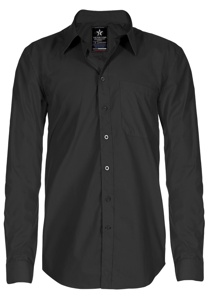 SKJORTA SH19 SVART 3XL