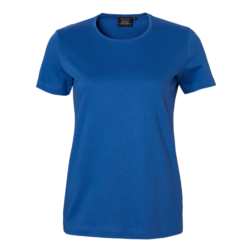 T-SHIRT VENICE GOTS ROYALBLÅ XS