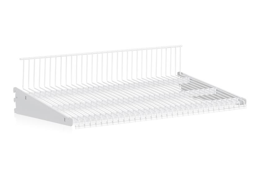 Trådhyllplan 600x400mm vit