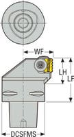 HÅLLARE C6-CNL-45065-5C-X