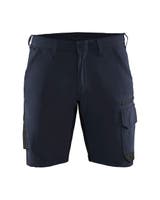 SERVICESHORTS 4-VÄGSSTRETCH MÖRKMARINBLÅ/SVART C44