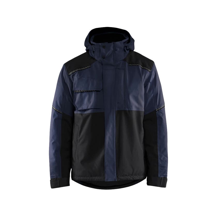 JACKA 48811987 MÖMARIN/SVART 4XL