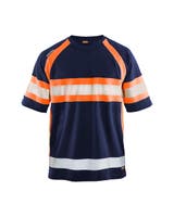 T-SHIRT 33371051 MARIN/ORANGE 4XL