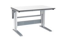 Arbetsbord W400 1200x800mm grå laminat