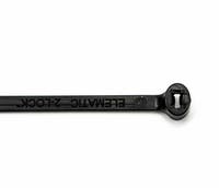 BUNTBAND 2,5X92 1000-PACK SVART MED STÅLTUNGA