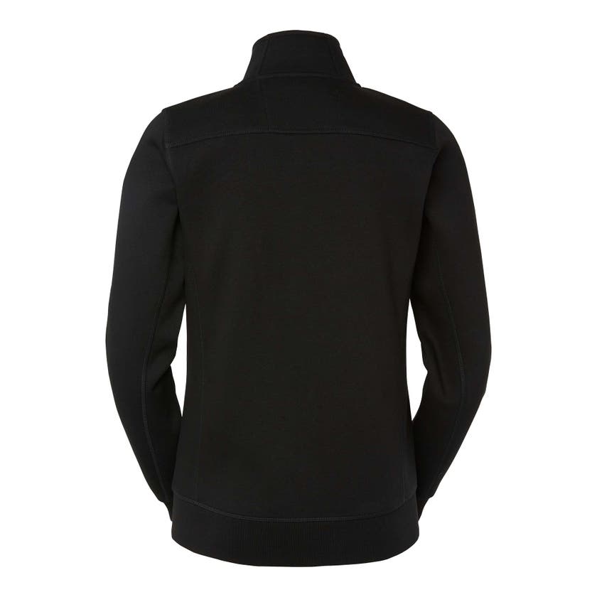 LUCY ZIP COLLAR SVART L