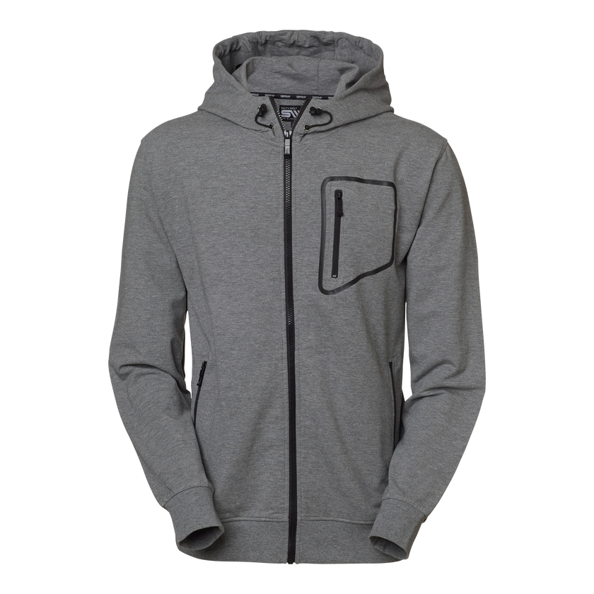 MADISON HOOD JACKA M GRÅME XS