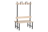 Sittbänk dubbelsektion 1000mm furu