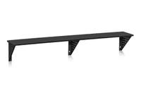 Sittbänk vägghängd 2000mm svart laminat