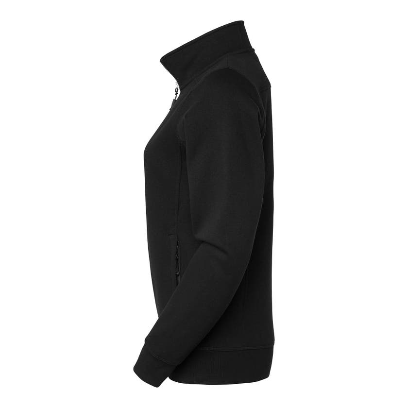LUCY ZIP COLLAR SVART L