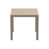 Ares bord 80x80, taupe (beige/ grå)