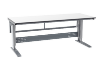 Arbetsbord W400 2000x800mm grå laminat