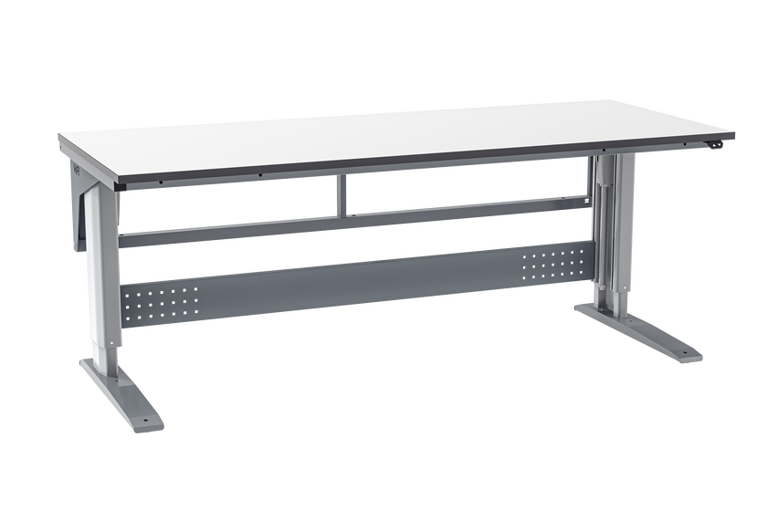 Arbetsbord W400 2000x800mm grå laminat