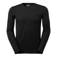 T-SHIRT LEO MS RN LS GOTS SVART 3XL