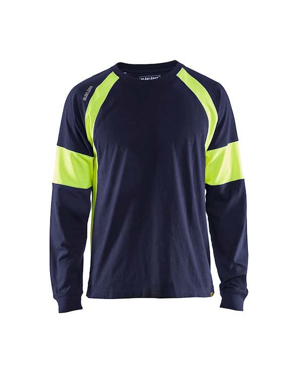 T-SHIRT 35201030 MARIN/GUL L