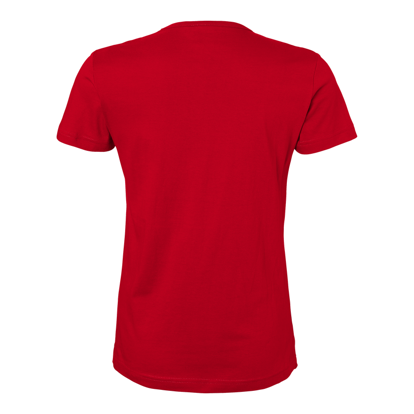 T-SHIRT VENICE GOTS RÖD XS
