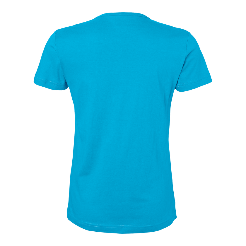 T-SHIRT VENICE GOTS AQUA XS