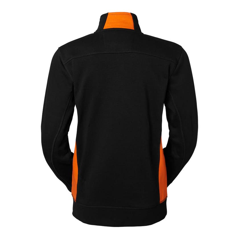 LUCY ZIP COLLAR ORA/BLA XXL South West
