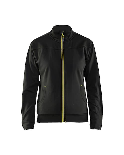 SWEATSHIRT 33942526 SVART/GUL S