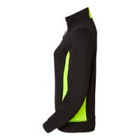 LUCY ZIP COLLAR SVART/GUL L
