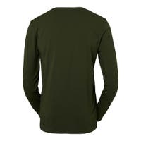 LEO MS RN LS GOTS MÖRKOLIV XXXL