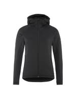 ADV EXPLORE POWER FLEECE HOOD JACKA DAM SVART L