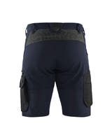 SERVICESHORTS 4-VÄGSSTRETCH MÖRKMARINBLÅ/SVART C44