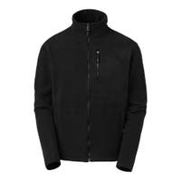 FLEECE ZIP AMES SVART S
