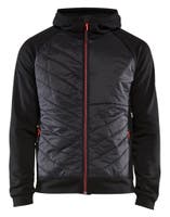 TRÖJA 34632526 SVART/RÖD XXL