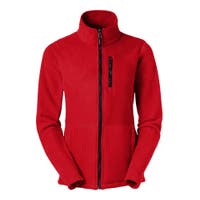 FLEECE ZIP ALMA RÖD XS