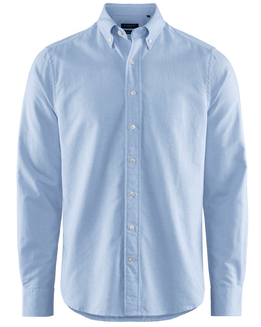 PORTO OXFORD TD SHIRT LJUSBLÅ L